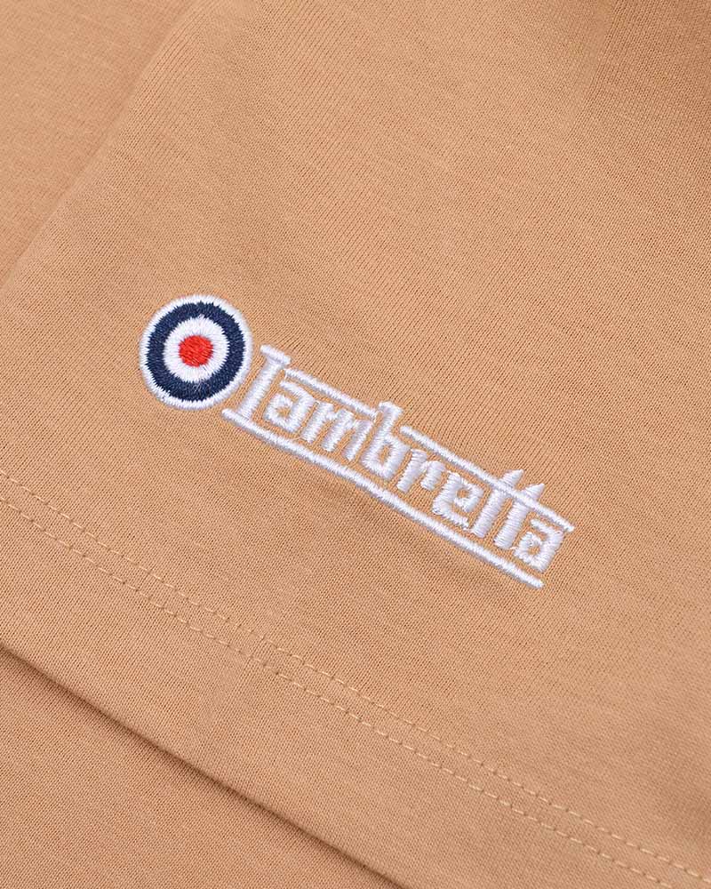 Lambretta Retro Stripe T-Shirt Sandy