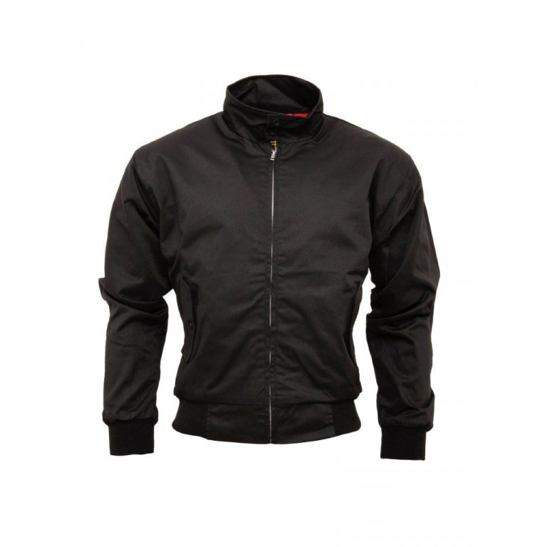 Relco London Harrington Jacket Jet Black