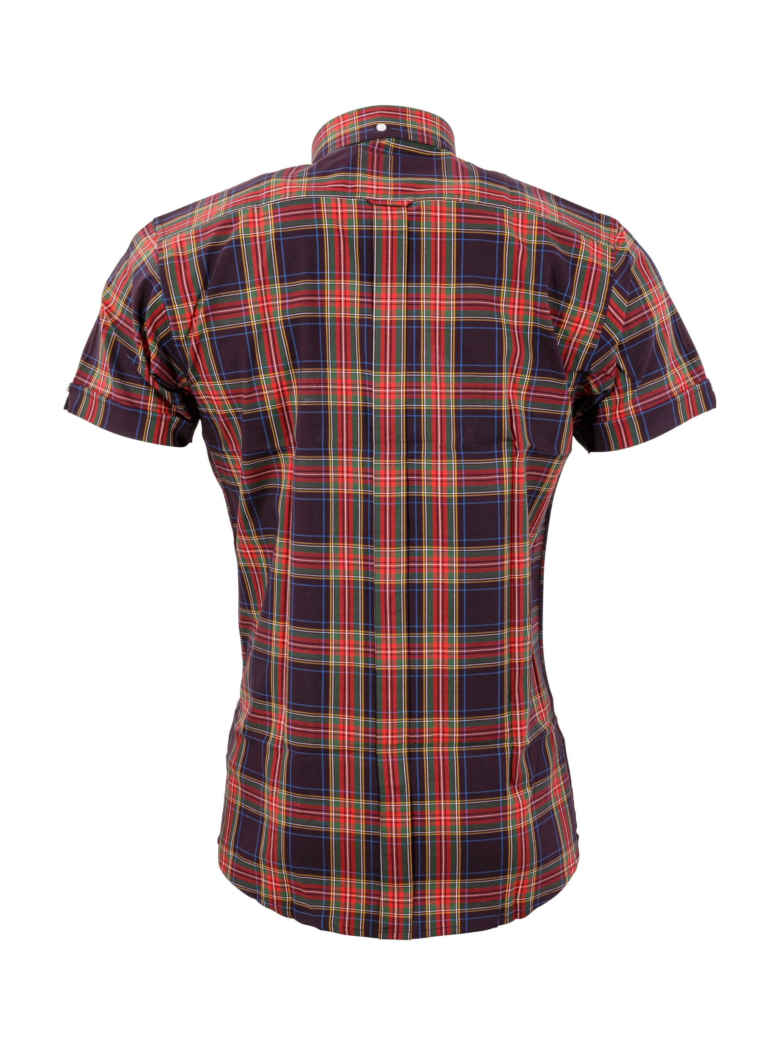 Relco London CK64 Navy Tartan check
