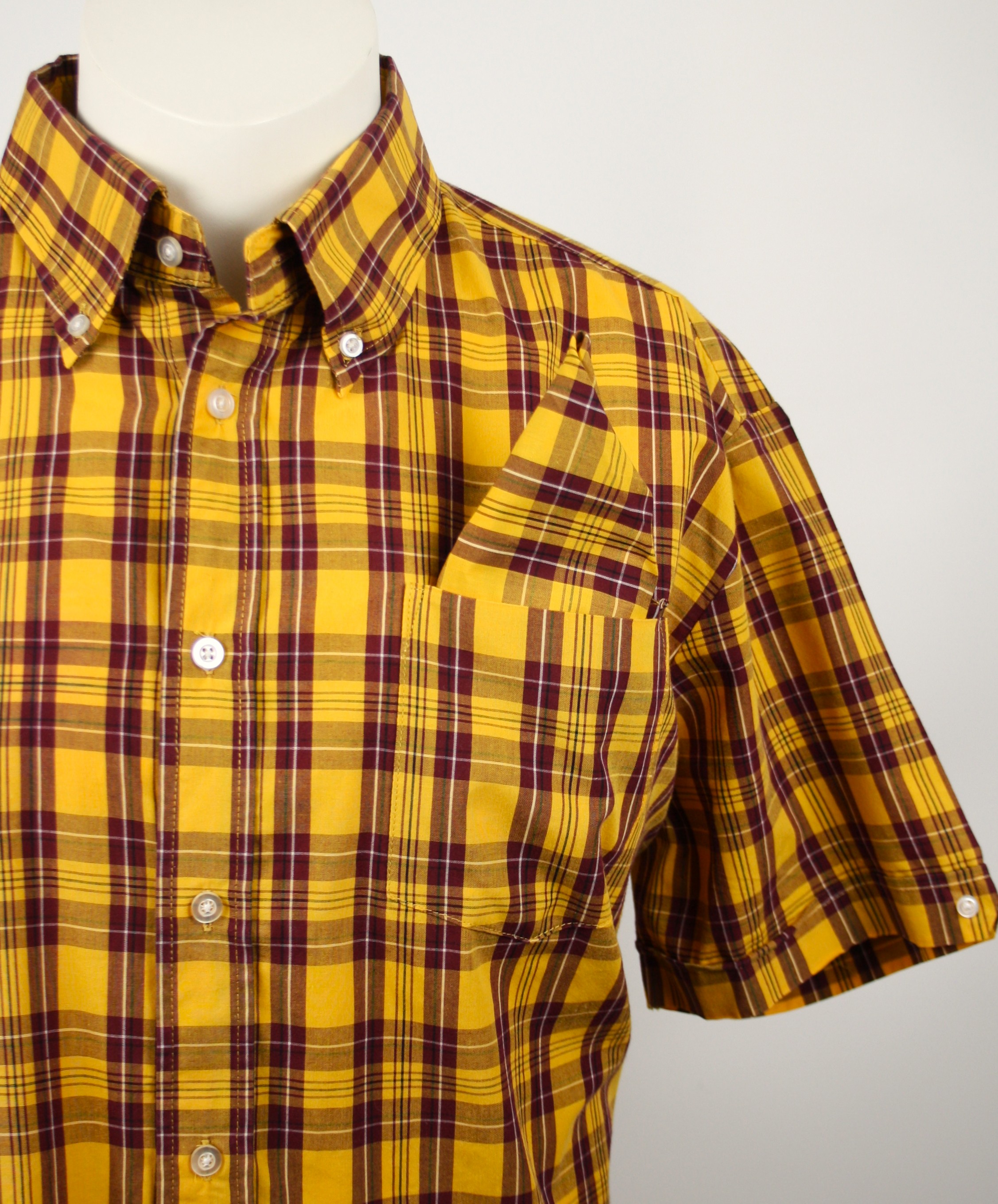 Brutus Trimfit for Dr. Martens Oxblood/Mustard Größe XXL *mit Einstecktuch*