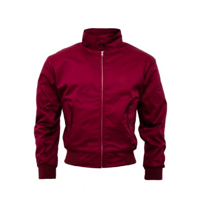 Relco London Harrington Jacket Wine