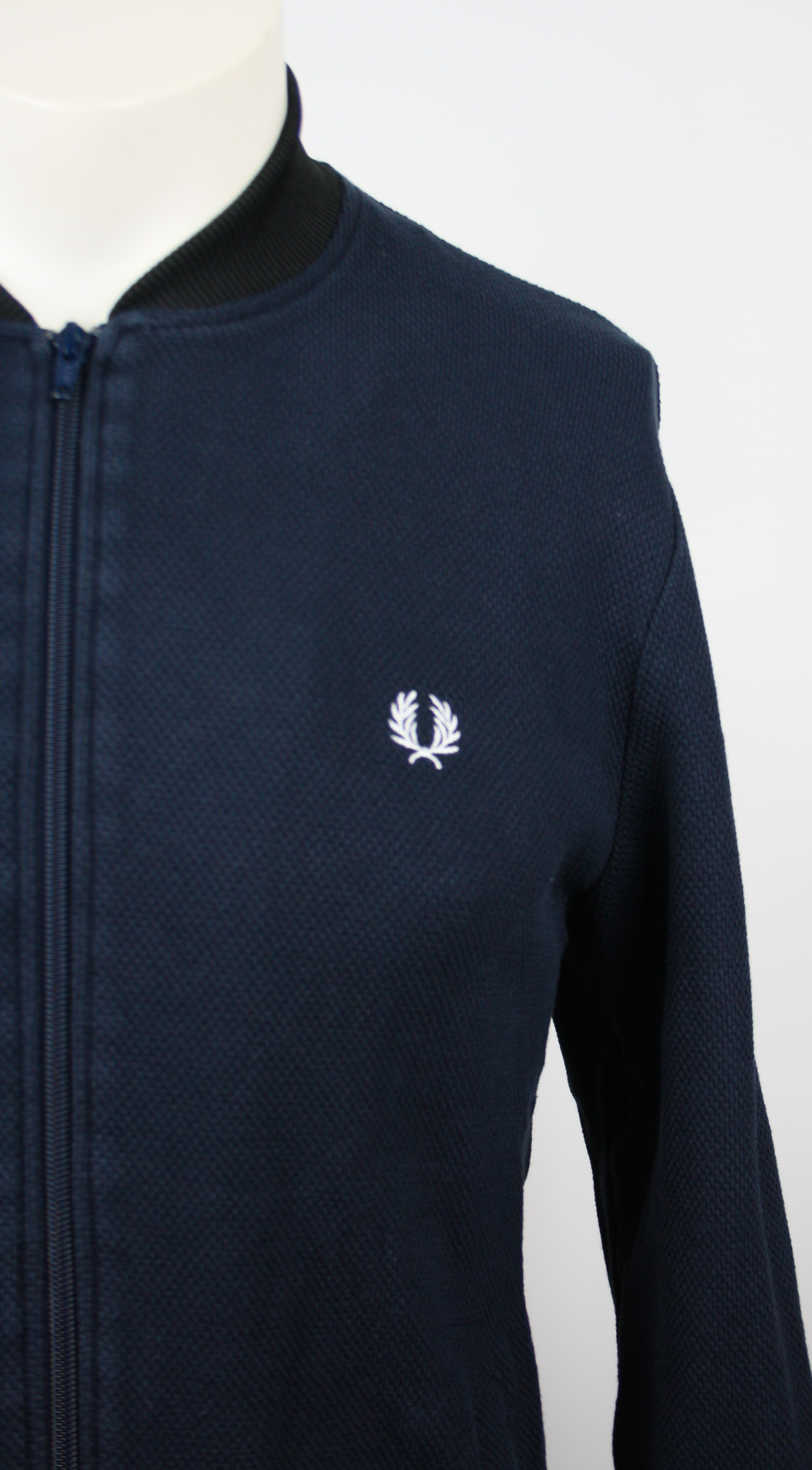 Fred Perry Zip Pullover Navy Gr. L