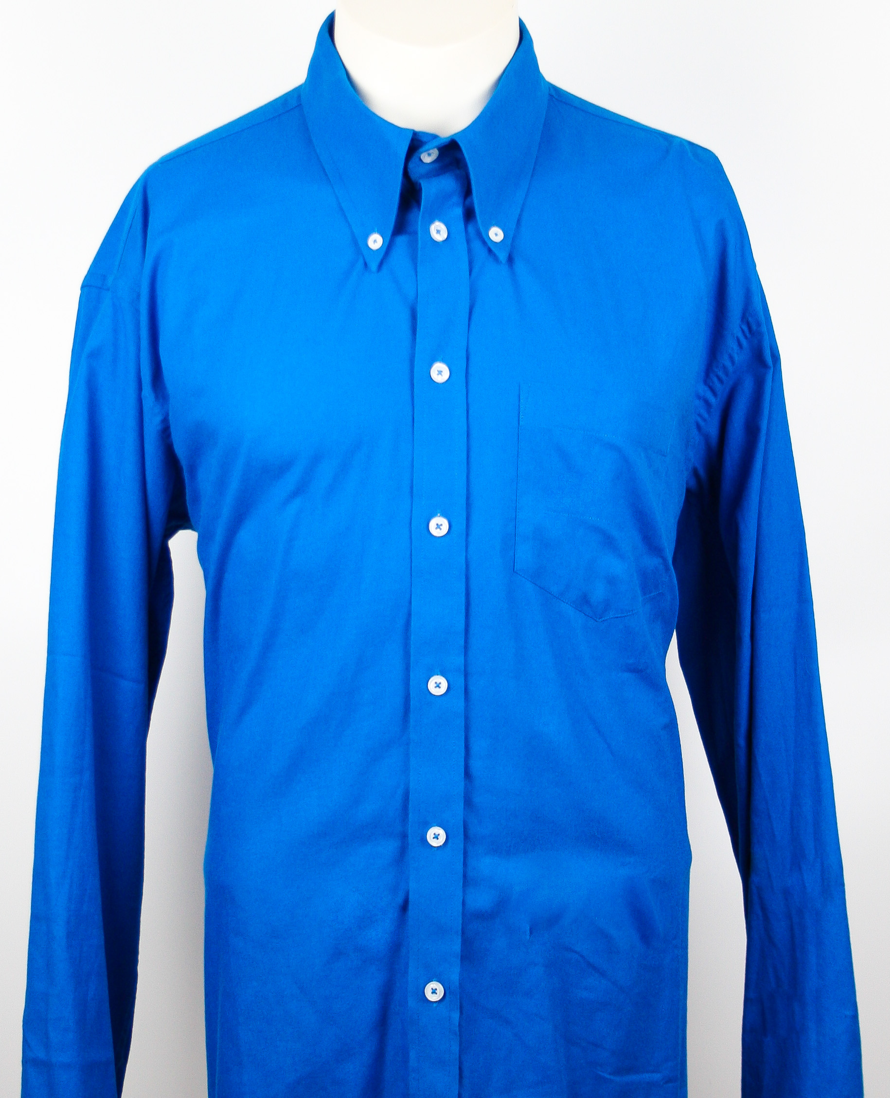 Adaptor Clothing Buttondown Langarm Oxford Hemd Clear Blue Größe XXL *Regular Fit*