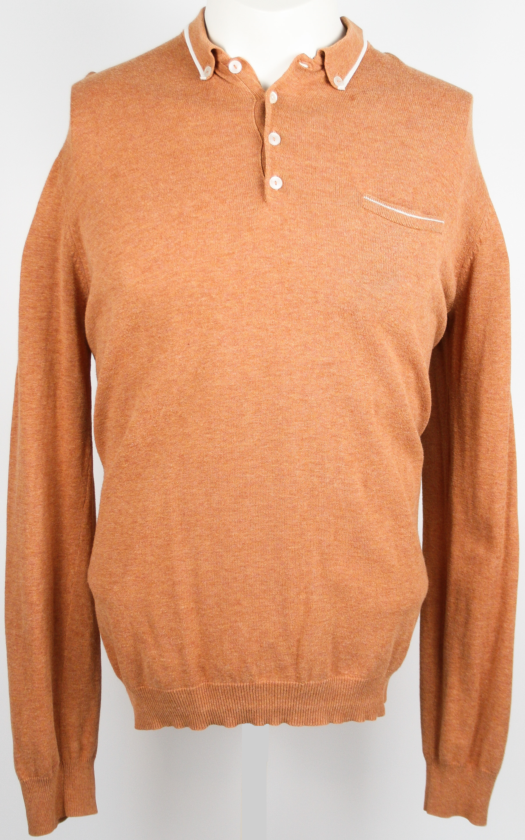 Plectrum by Ben Sherman Pullover Vintage Orange Größe L