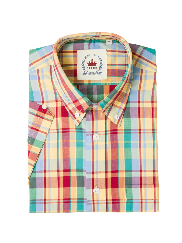 Relco London STCK31 Vintage Multi Colour Check *Limited Edition*