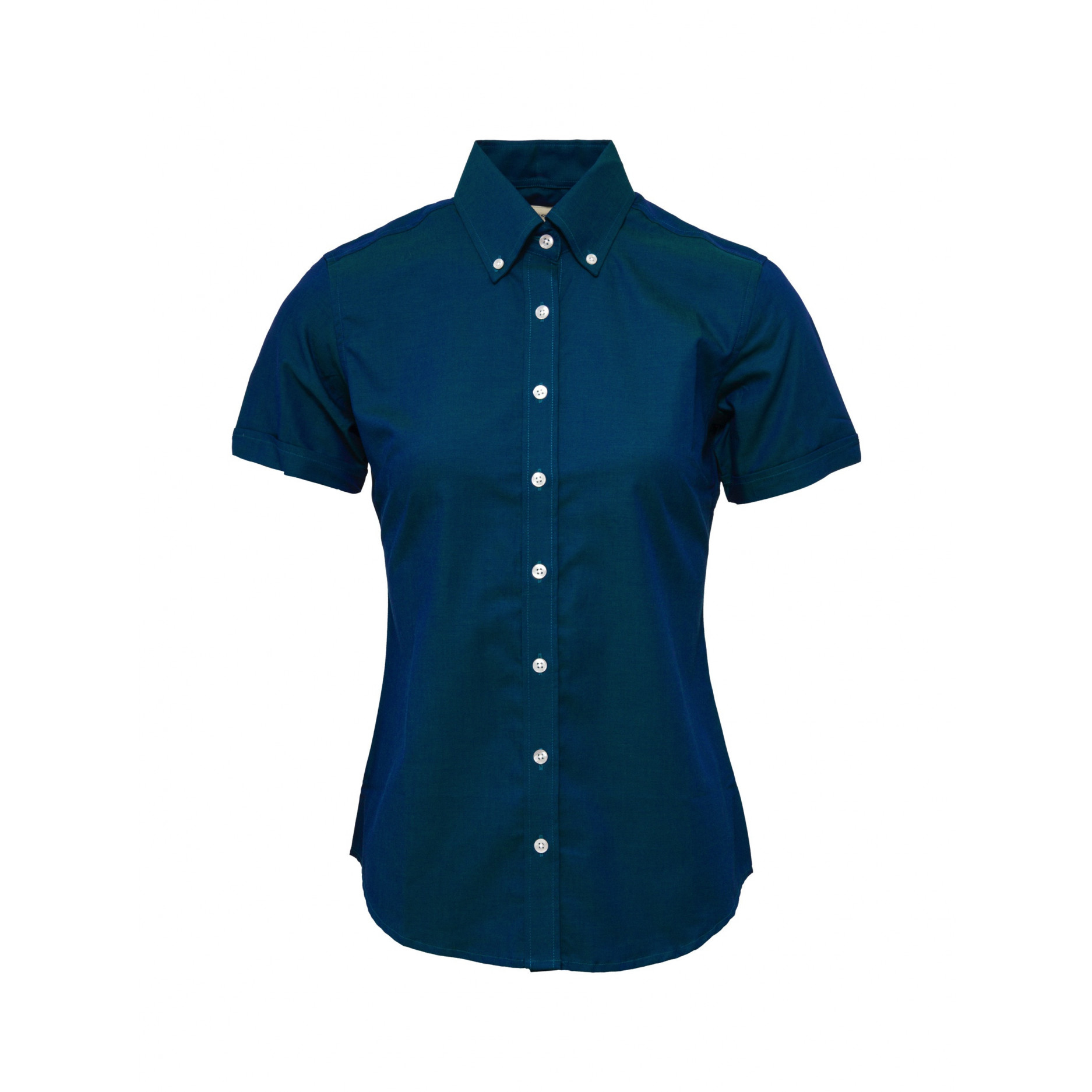 Relco London Ladies' Two Tone Tonic Shirt Blue